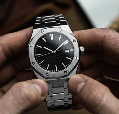 Noctyx Black Square 40mm Automatic   Authentic NH35 Steel