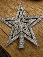 Glitter Star For The Top Of The Tree