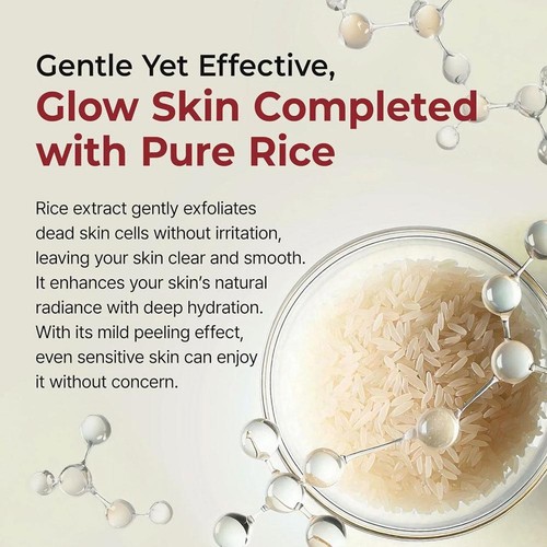 2 Pcs Dr.Melaxin Peel Shot / Glow /Exfoliant Rice Ampoule (White+Black Rice) Hot - Picture 9 of 11
