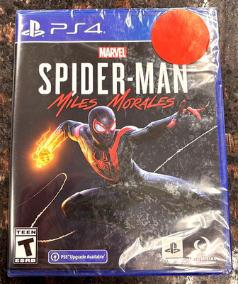 BRAND NEW! Marvel's Spider-Man: Miles Morales - Sony PS4 Factory Sealed!