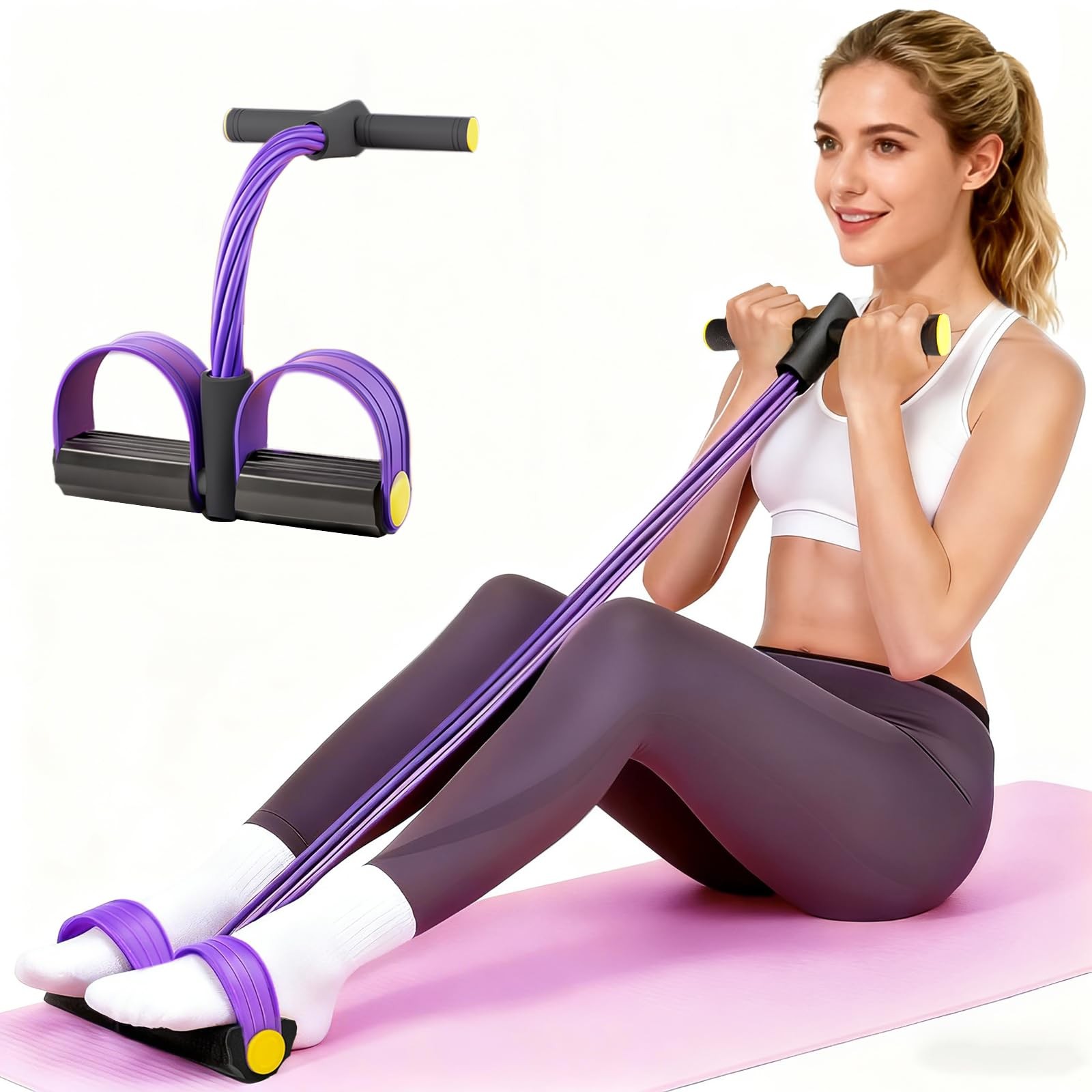With Handles, Upgrade 6-tubes Manual Tension Training ...