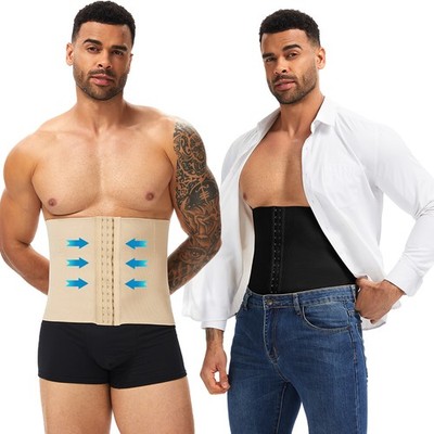Korsett Herren Taille Trainer Cincher Shaper Bauchweggürtel Mieder Taillenformer