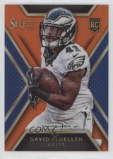 2014 Panini Select Rookies Orange Prizm 37/75 David Fluellen #147 1u6