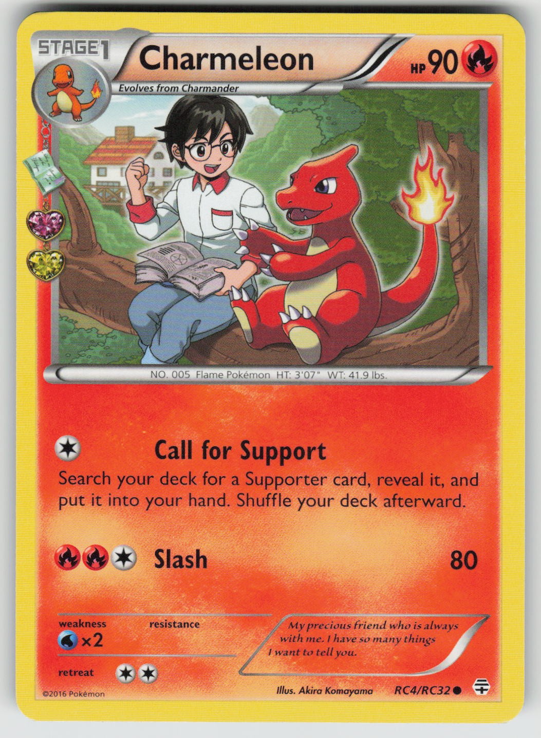 Charmeleon RC4/RC32 Common Generations Pokemon Near Mint