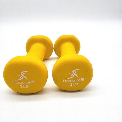ProsourceFit Unisex Erwachsene 810244021880 Hantel Gelb Einheitsgröße Weight Tra