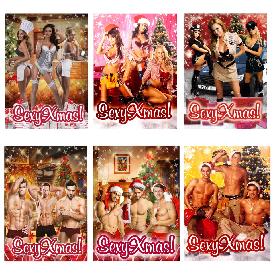 GUNZ Adventskalender Milchschokolade - Sexy Men oder Sexy Woman - 75g