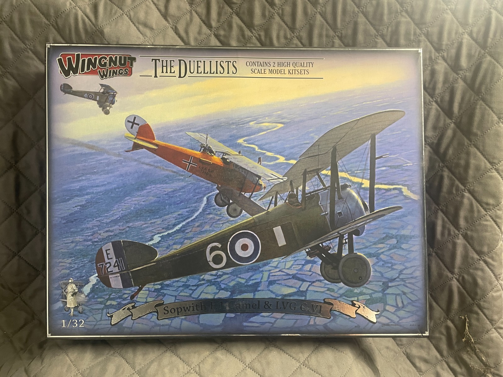 Wingnut Wings The Duellists Duel Combo Sopwith Camel And Lvg C.6  1/32  #32803