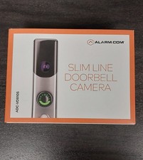 Smart Doorbell Camera - Alarm.com - Slim - ADC-VDB101S, Wi-Fi, 180 , Silver