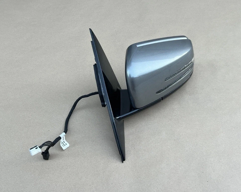 Espejo retrovisor lateral izquierdo conductor Mercedes W212 E350 E550 792 plata paladio fabricante de equipos originales 10-13 Foto 2 de 4