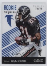 2015 Panini Clear Vision Blue 39/99 Deion Sanders #88 HOF 04br