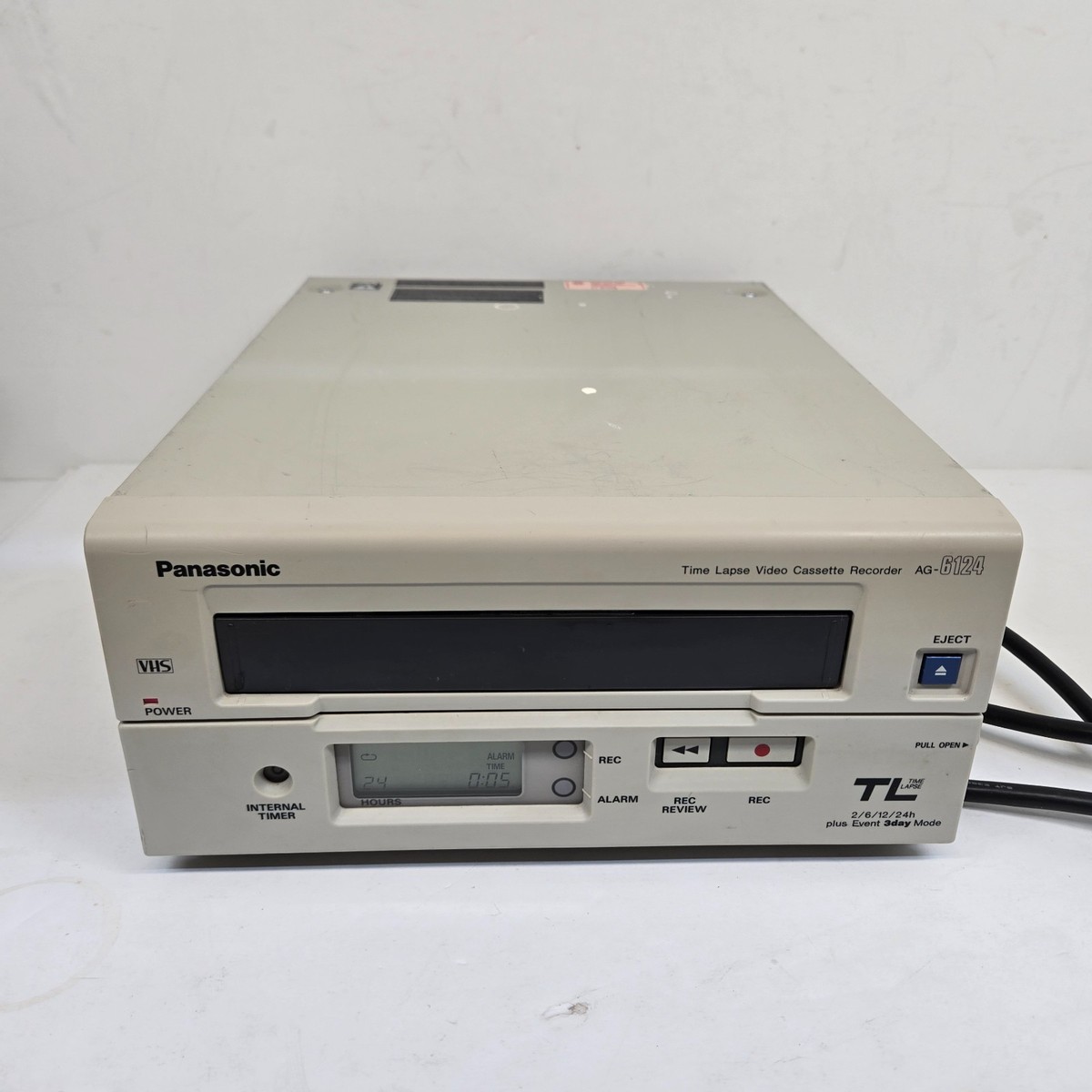 Panasonic AG-6124 Time Lapse Video Cassette Recorder VHS Security