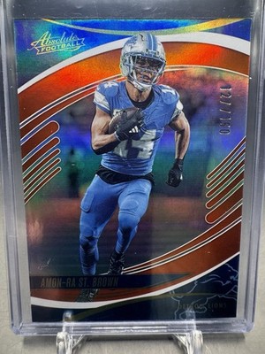 2025 Panini Absolute - Amon-Ra St. Brown #45 Spectrum Red 127/150
