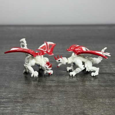 Mega Bloks Dragons Universe Rise Of The Predavors Blast Glaz White Figure X2