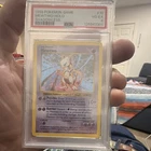Pokémon TCG Mewtwo 10/102 Base Set Shadowless Holo Rare Unlimited PSA 4