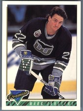 1993-94 Topps Premier Hartford Whalers Mark Janssens #133