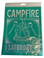 Chalk Couture Campfire Tales Screen Print Transfer