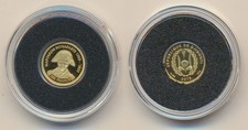 Djibouti: 2018 250 Francs Napoleon Bonaparte 0.5g 999 Gold Proof Coin