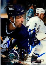 Bobby Dollas 1994-95 Flair #2 Auto Hand Signed