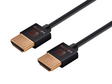 High Speed HDMI Cable - 3 Feet - Black, 4K 24Hz, 10.2Gbps, 36AWG, YUV, 4:2:0