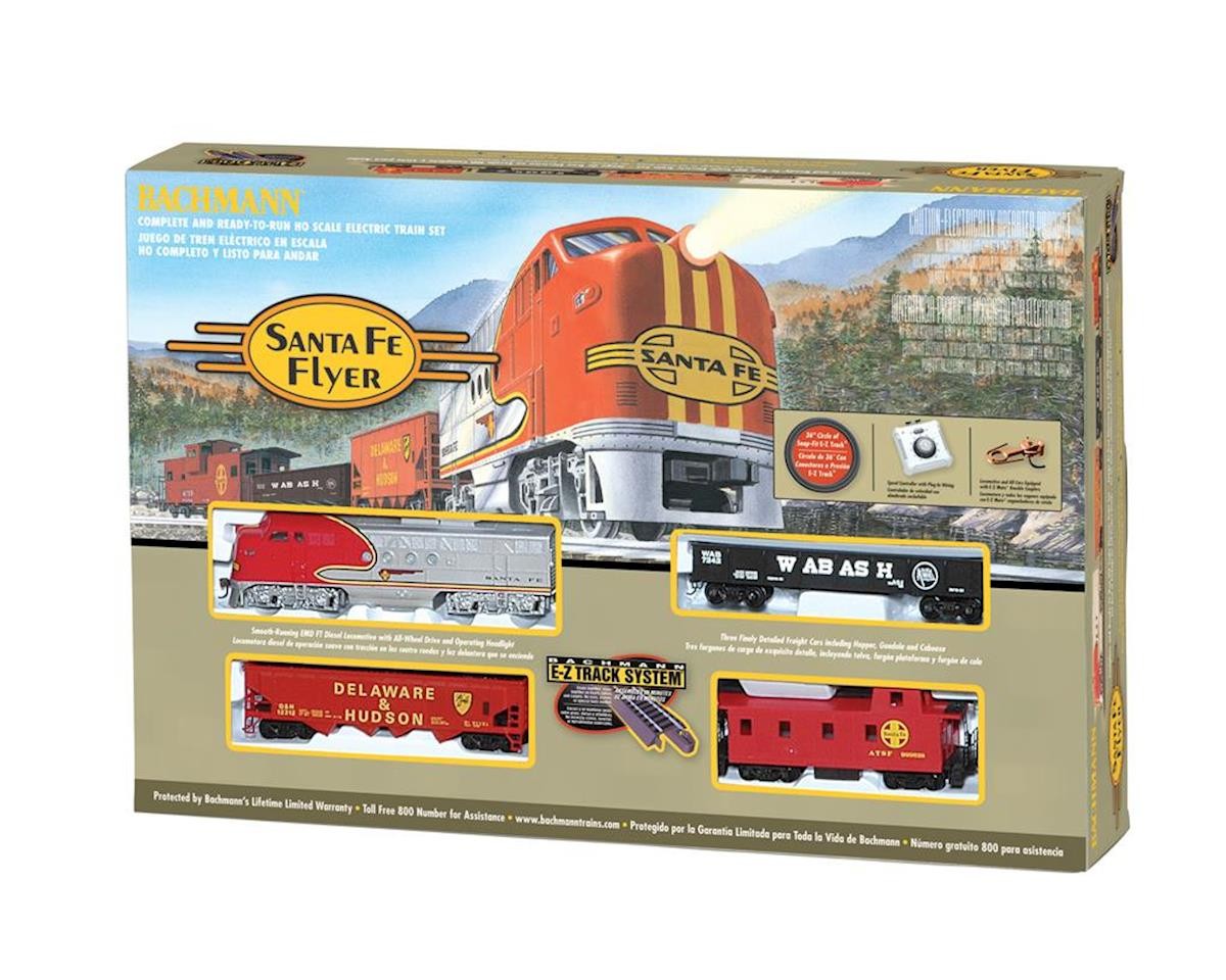 Bachmann ho scale SANTA FE (バックマン Bachmann Santa Fe Flyer Train Set (HO Scale) [BAC00647] | eBay