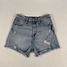 Silver Jeans Highly Desirable Shorts Womens Size 28 Cut Offs High Waisted 90s