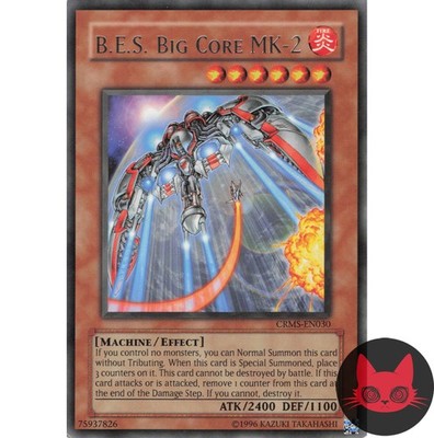Yugioh B.E.S. Big Core MK-2 CRMS-DE030 Rare NM