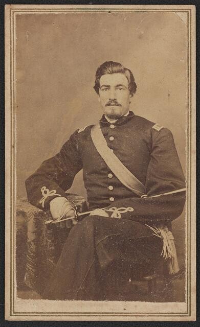 Foto: Espada uniforme oficial de la Unión de la Guerra Civil Álvaro Hammond 1861-1864