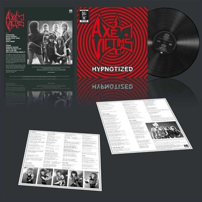 AXE VICTIMS- Hypnotized LIM. 250 BLACK VINYL 80ies german metal RARE LOST ALBUM