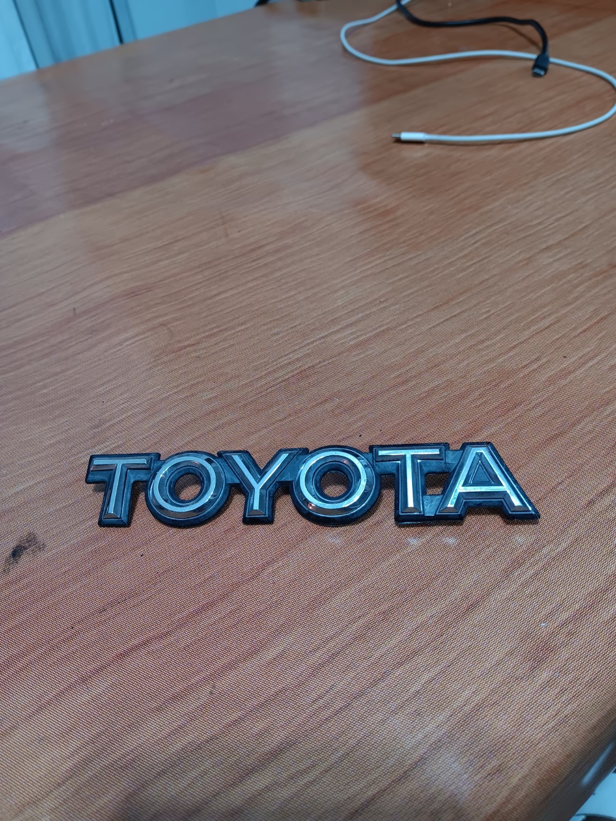 Toyota OEM 1987-1991 Camry Rear Trunk Vintage Emblem Badge Logo Name