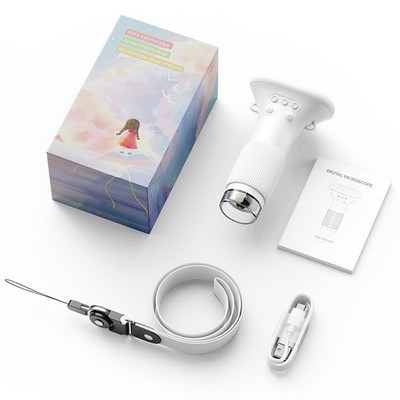 2MP Camera Digital Microscope Compact Handheld Size 1000x Magnification