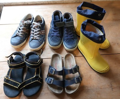 Set Kinderschuhe Lurchi Jack Wolfskin Sandalen dunkelblau Gr.31 bis 34 Turnschuh