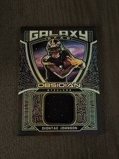 2021 Panini Obsidian Galaxy Gear Electric Etch Green /50 DIONTAE JOHNSON Patch