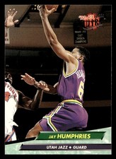 1992 Ultra Jay Humphries #364 Utah Jazz  Near mint or better