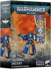 Warhammer 40K Space Marines Ancient in Terminator Armour