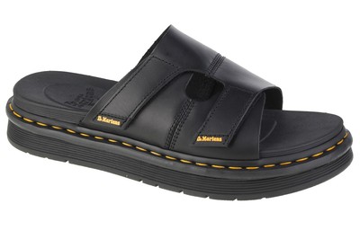 Badelatschen Herren, Dr. Martens Daxton Slide, Schwarz