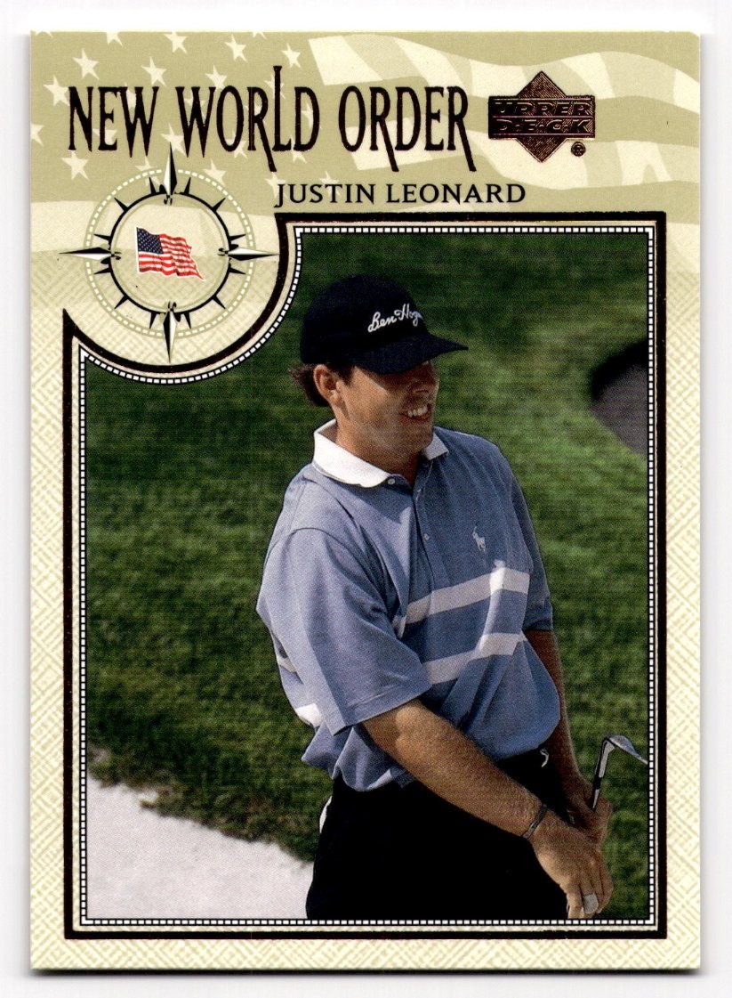 2002 Upper Deck Justin Leonard #80