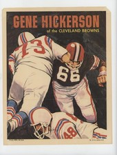 1970 Topps Posters Gene Hickerson #15 14tz