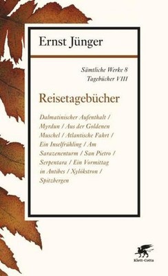 Ernst Jünger Sämtliche Werke - Band 8
