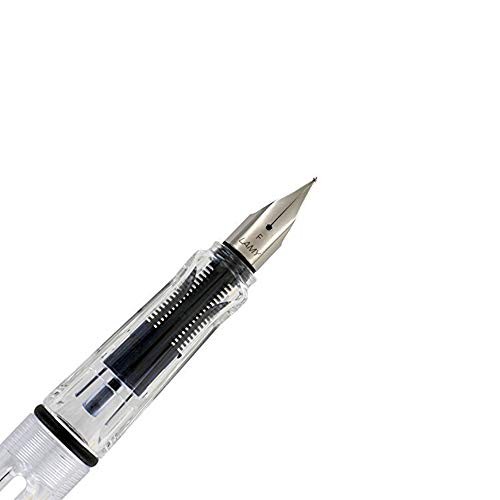 Majohn S5 - Penna stilografica in acrilico trasparente pennino extra