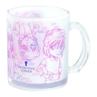 Detective Conan Haibara Mug Glass Mug Approx. 320ml Line Art Goods Tableware M