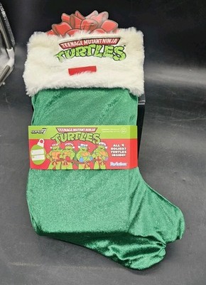 New Super7 ReAction Teenage Mutant Ninja Turtles Holiday Gift Pack, Stocking