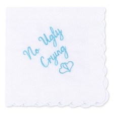 Wedding Embroidered Gift, Keepsake Hankie,Wedding Day Bride Embroidered Handk...