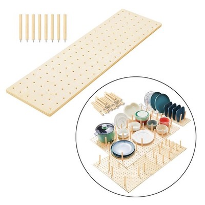 Lochwand Schublade Organizer Geschirr und Teller Organizer für Geschirr Utensilien