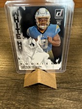 2025 Panini Donruss Omarion Hampton Chargers White Hot WHR-OMH