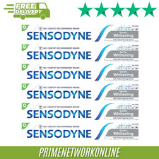 Sensodyne Gentle Whitening Toothpaste 6 Pack x 75ml - 100% GENUINE NEW ⭐⭐⭐⭐⭐ 33.22 per litre