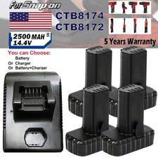 4X for SNAP ON 14.4V 7.2V Battery CTB8174 CTB8172 CT825DB CT861DB CTC131 Charger