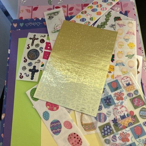 creative memories Easter Scrapbooking and spring
