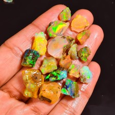 Cut Grade Opal Rough Lot AAA Grade 450 Cts Large Size Ethiopian Welo Opal Raw