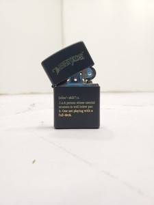 The Three Stooges NumSkull Definition Black Matte Zippo Lighter Pre-Owned