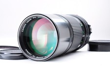 Canon New FD 200mm f/4 MF Telephoto for FD Mount Lens Almost MINT from Japan